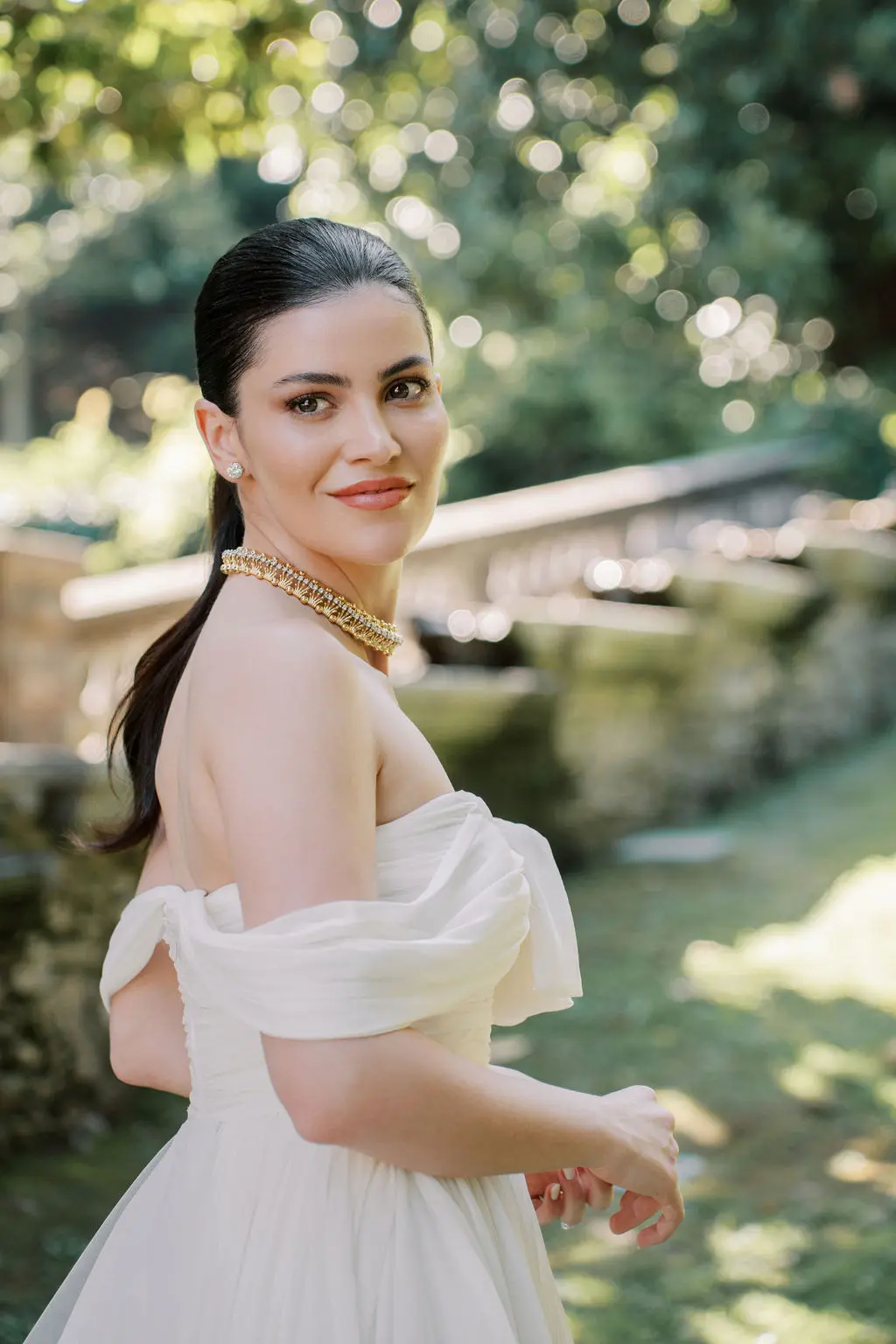 Bruna and Manoel, Villa Erba white party photograph 6
