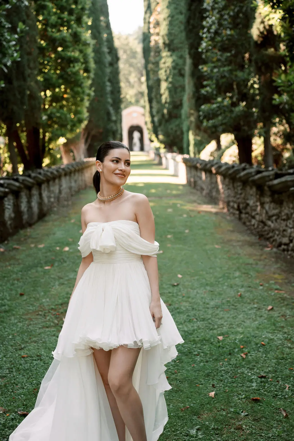 Bruna and Manoel, Villa Erba white party photograph 11