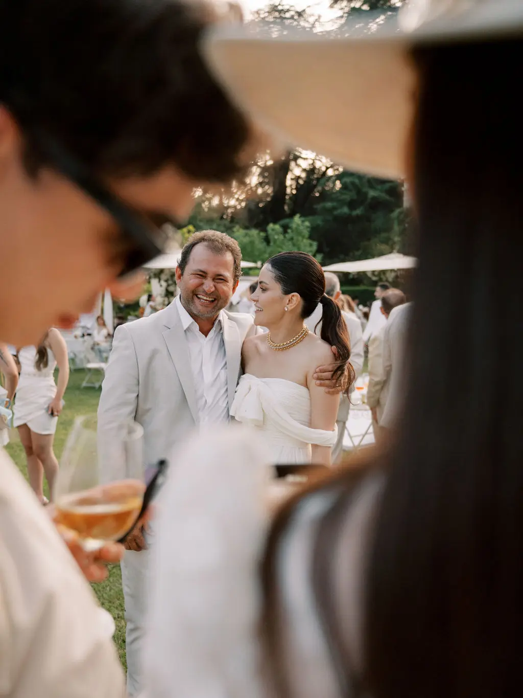 Bruna and Manoel, Villa Erba white party photograph 27