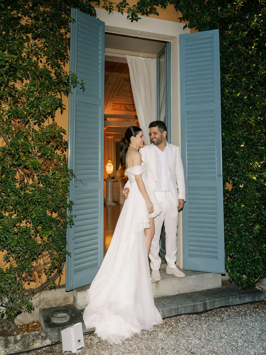 Bruna and Manoel, Villa Erba white party photograph 37