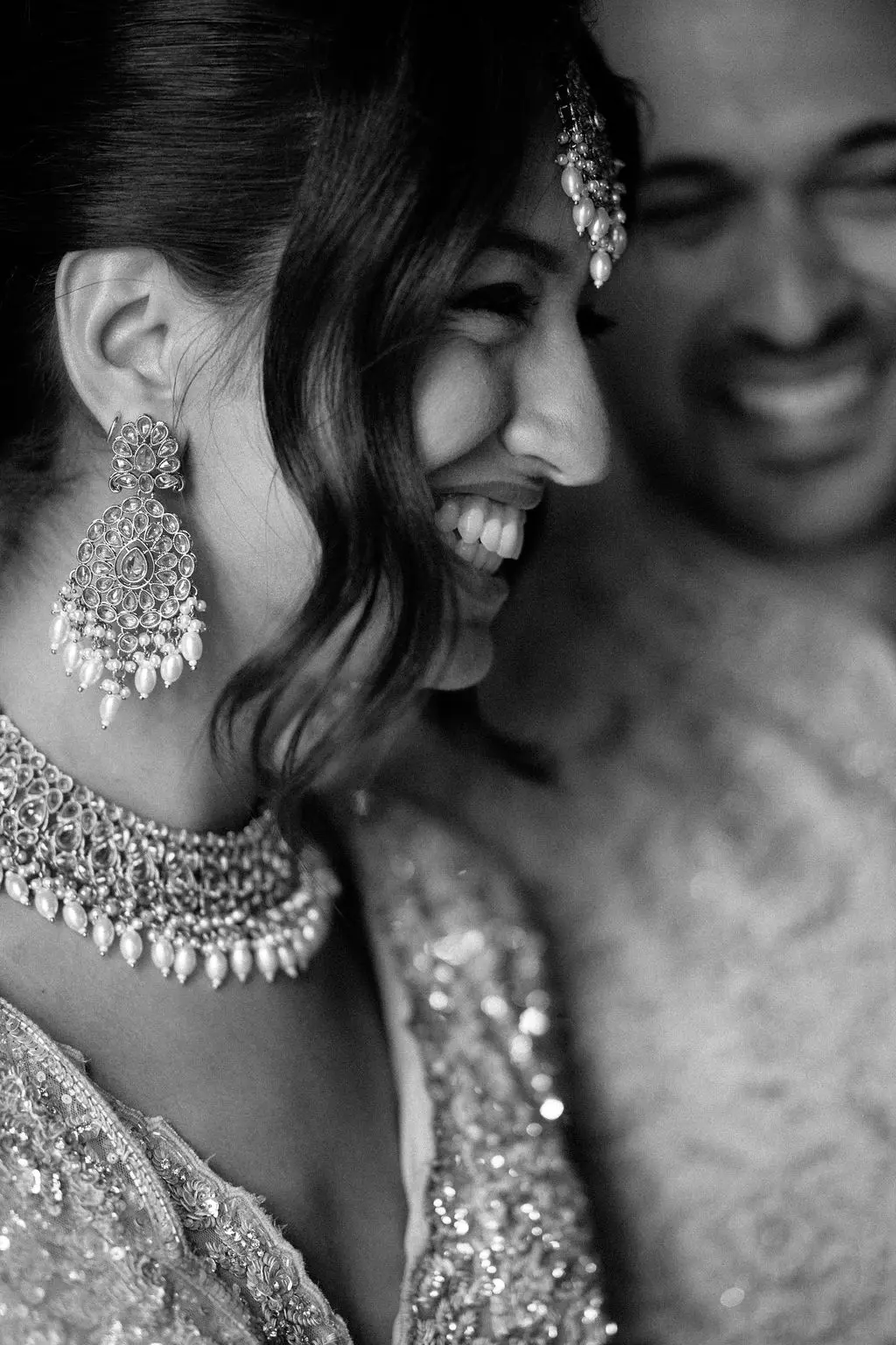 An emotional moment at Alisha and Zeeshan's Indian wedding in Lisbon