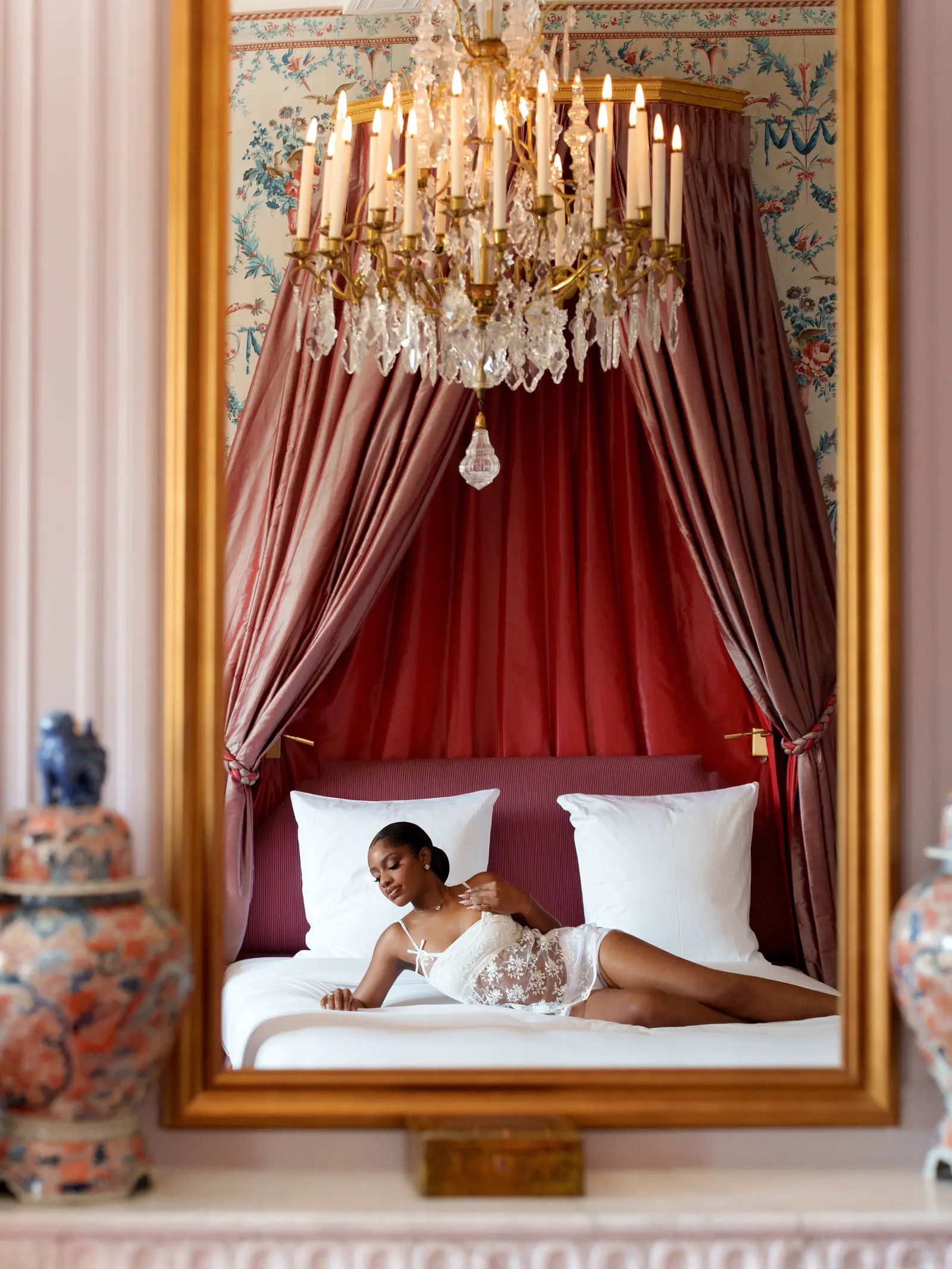 Kenne and Ugo, château wedding photograph 4