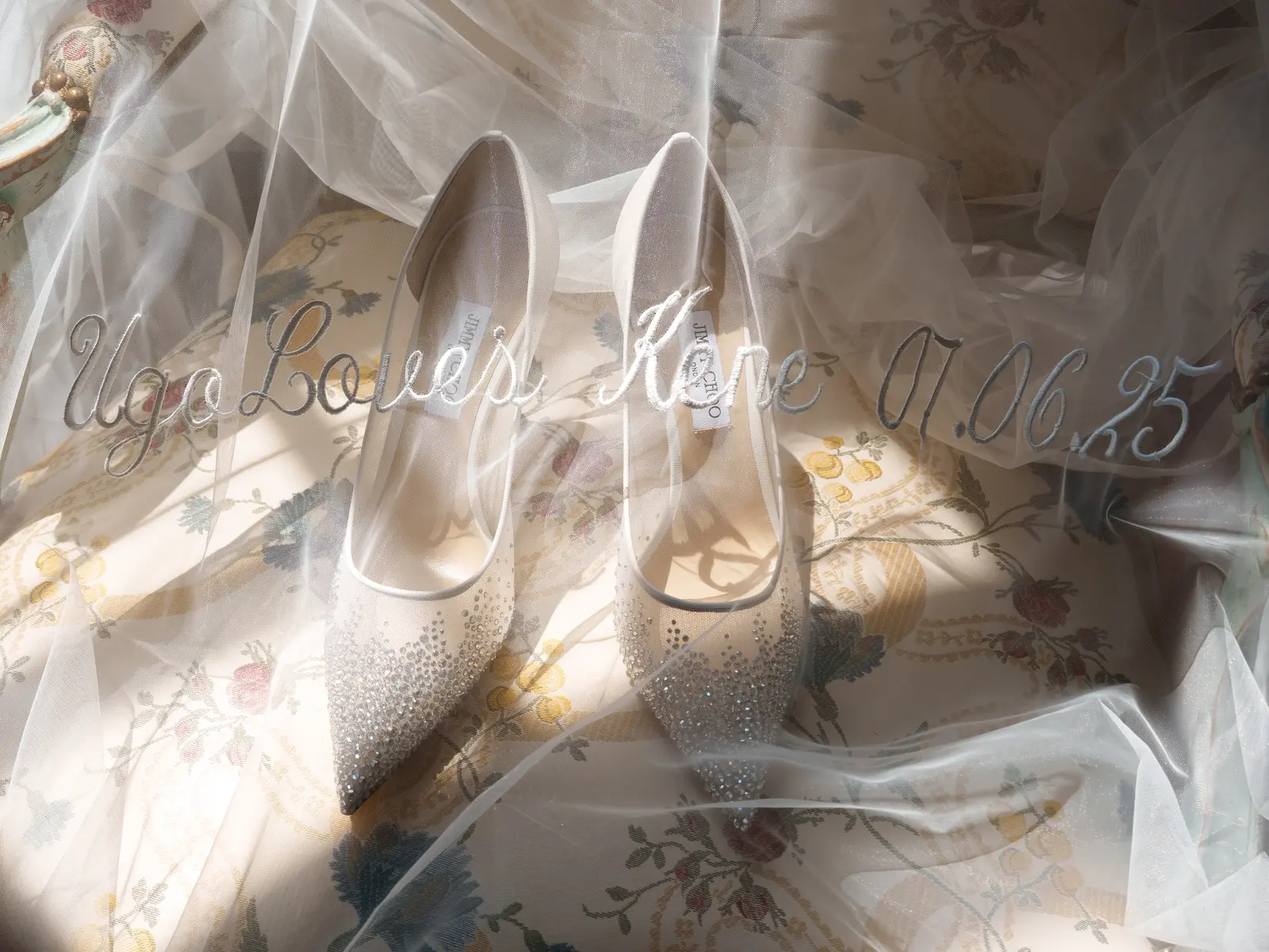 Kenne and Ugo, château wedding photograph 6