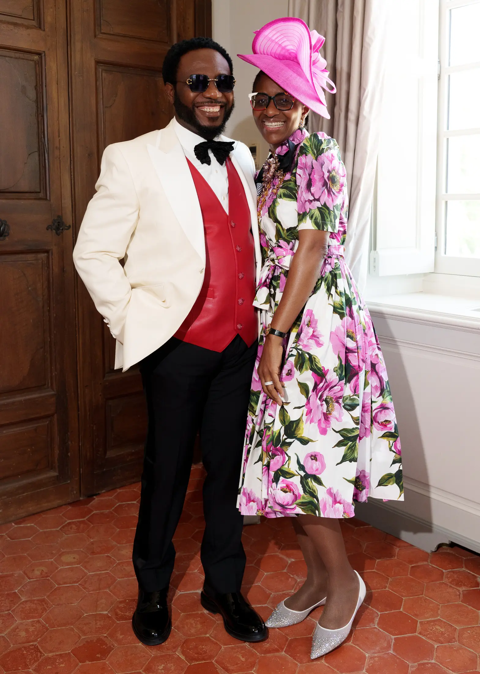 Kenne and Ugo, château wedding photograph 13