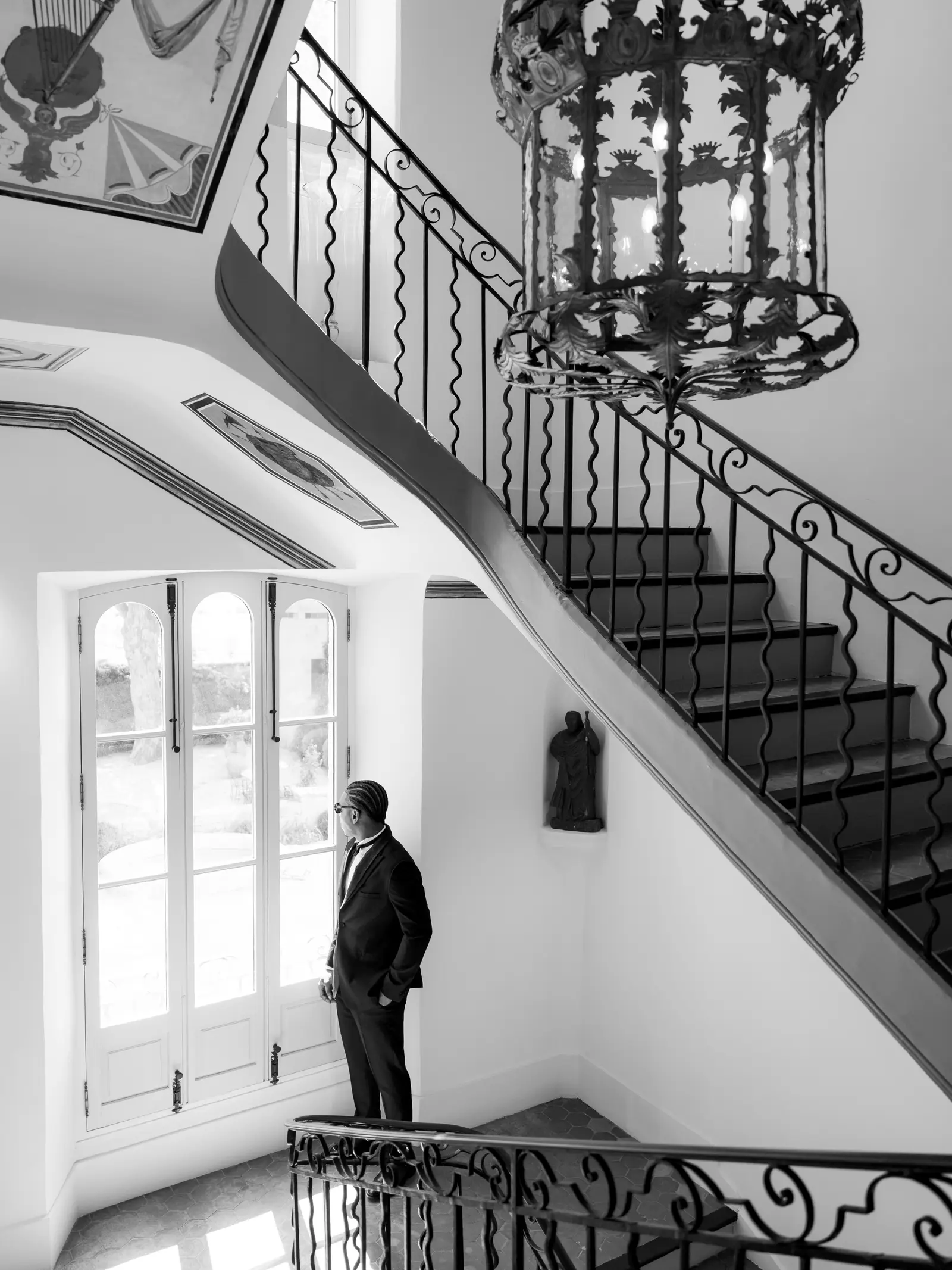 Kenne and Ugo, château wedding photograph 26