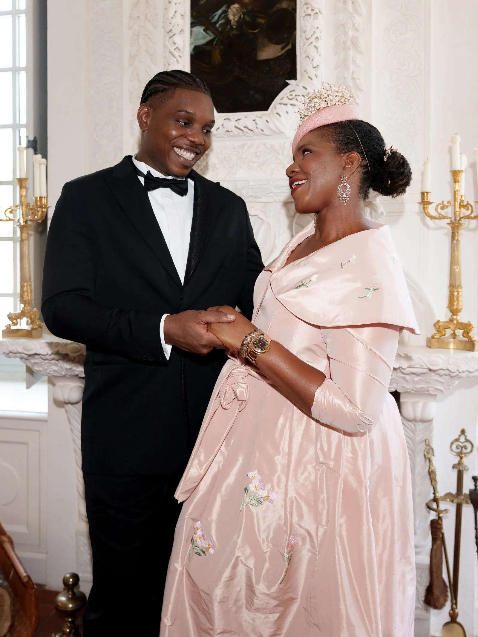 Kenne and Ugo, château wedding photograph 27