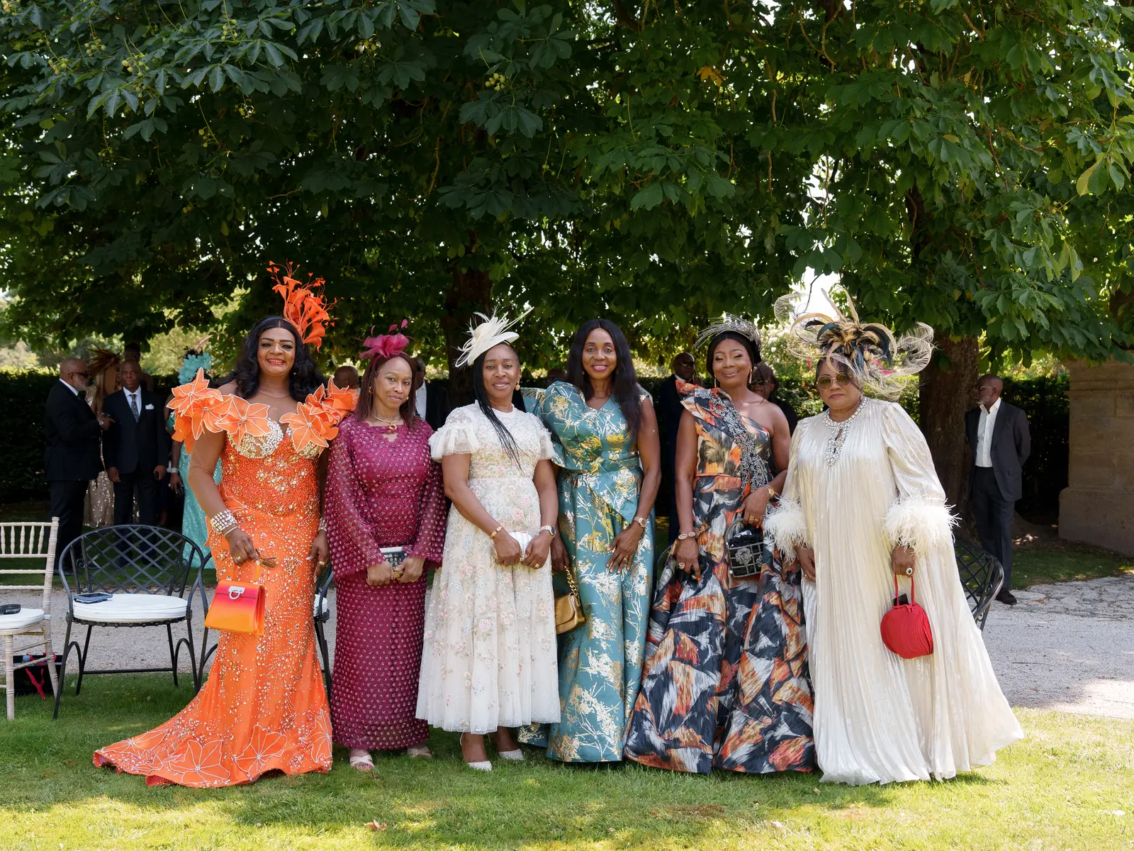 Kenne and Ugo, château wedding photograph 49