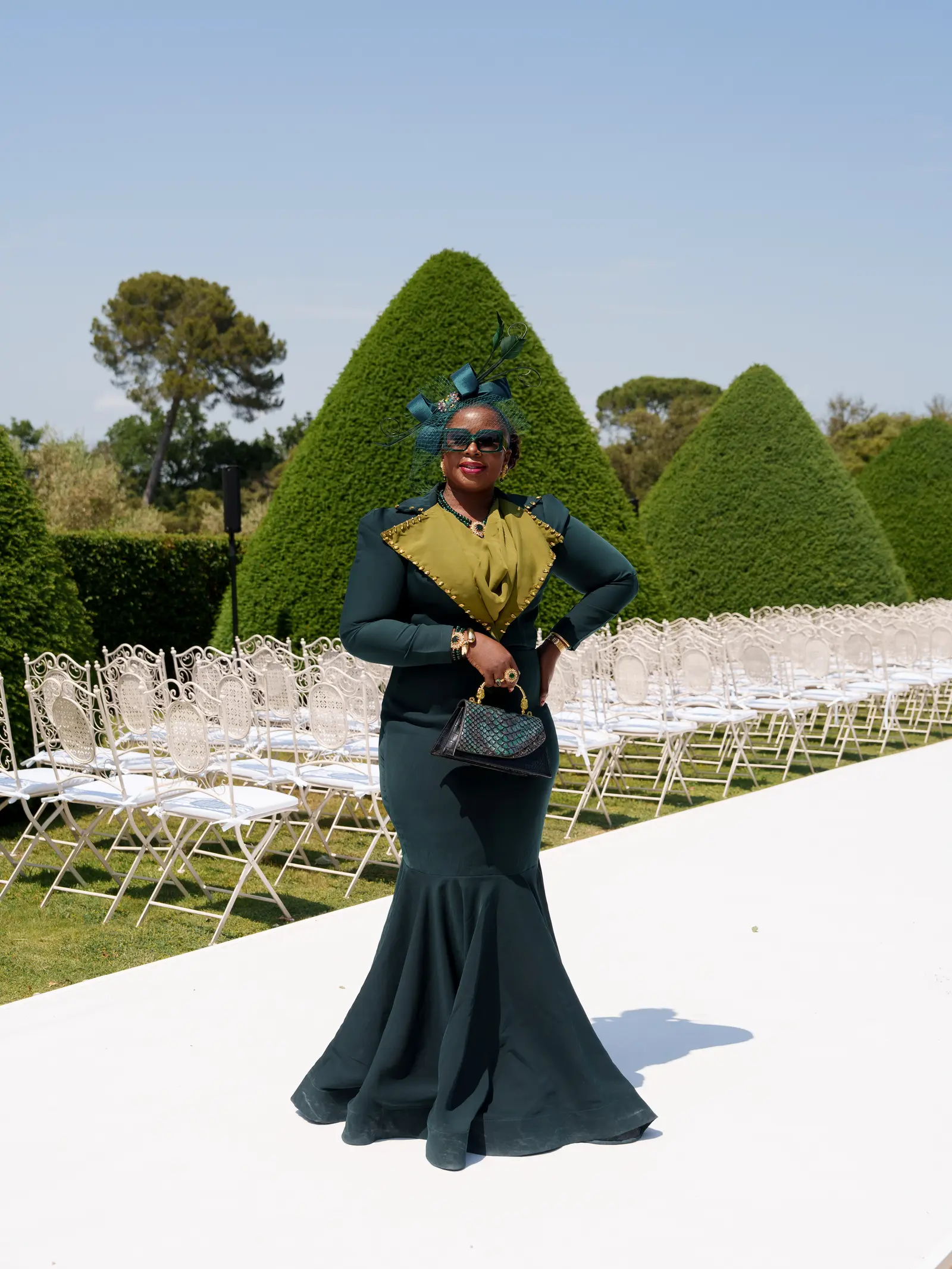 Kenne and Ugo, château wedding photograph 53