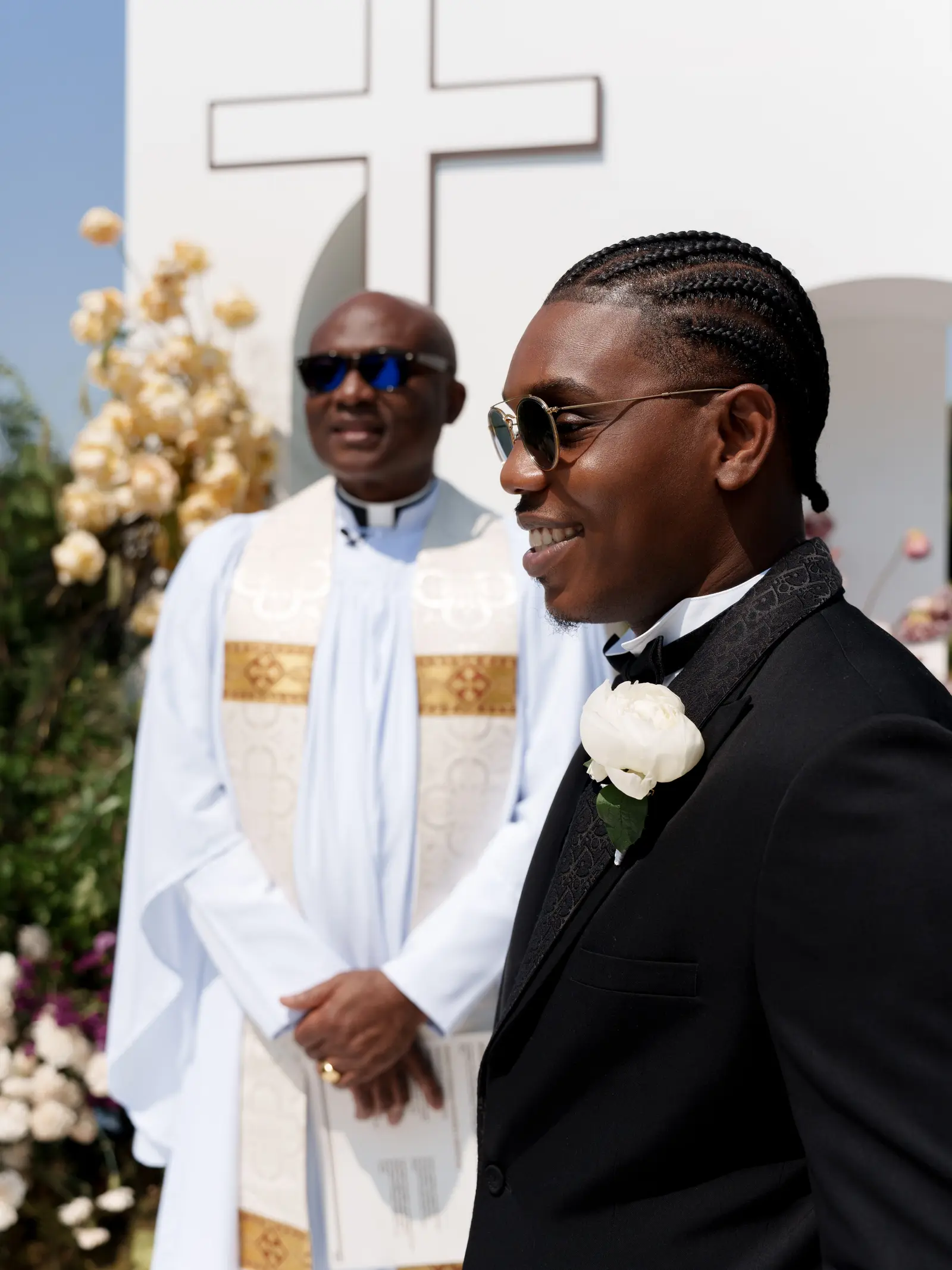 Kenne and Ugo, château wedding photograph 60