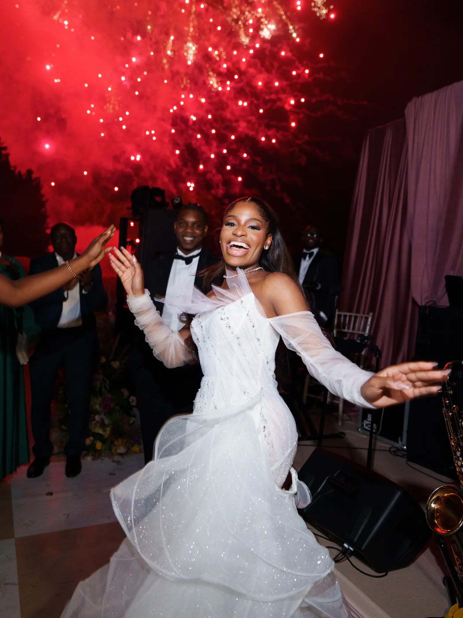 Kenne and Ugo, wedding celebration photograph 52