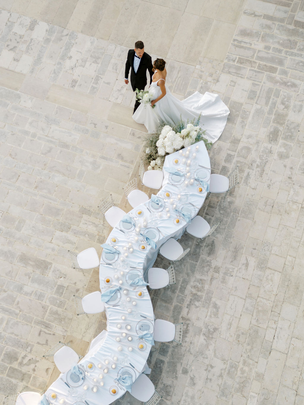 Mediterranean wedding portrait in Puglia