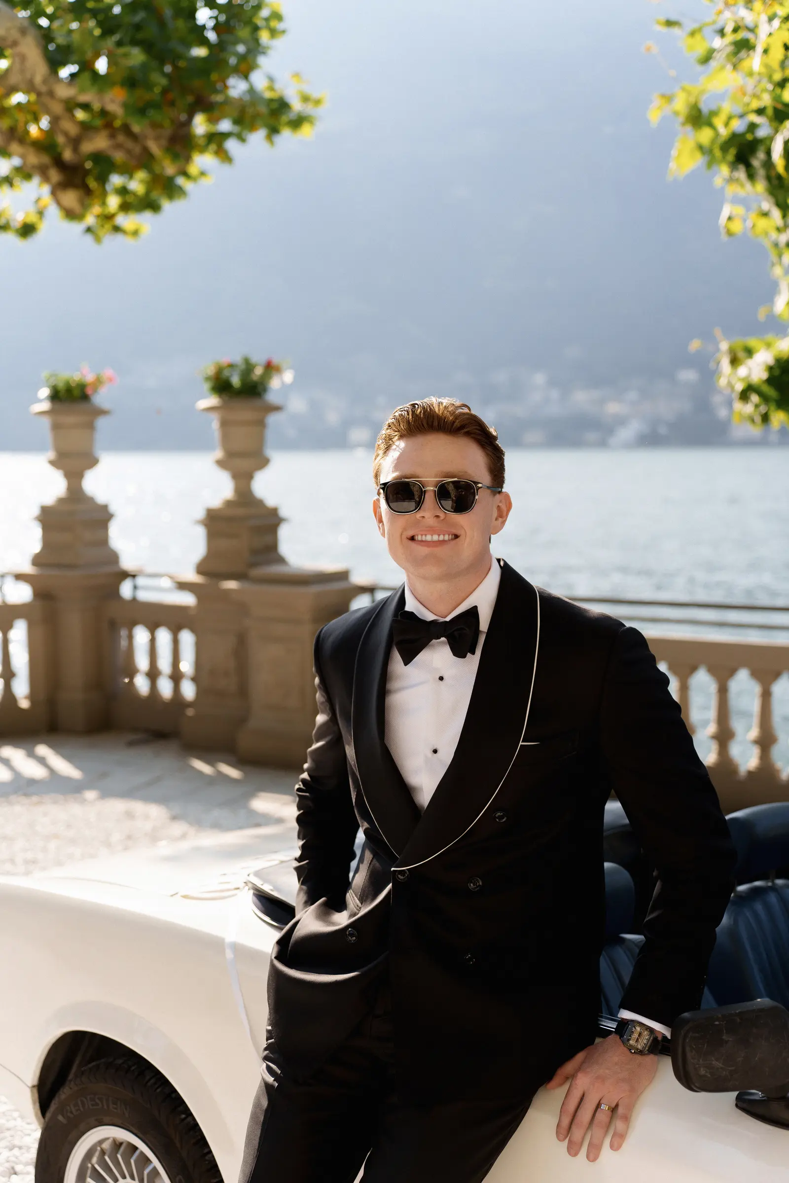 Rose and Hunter's Lake Como celebration, photograph 30