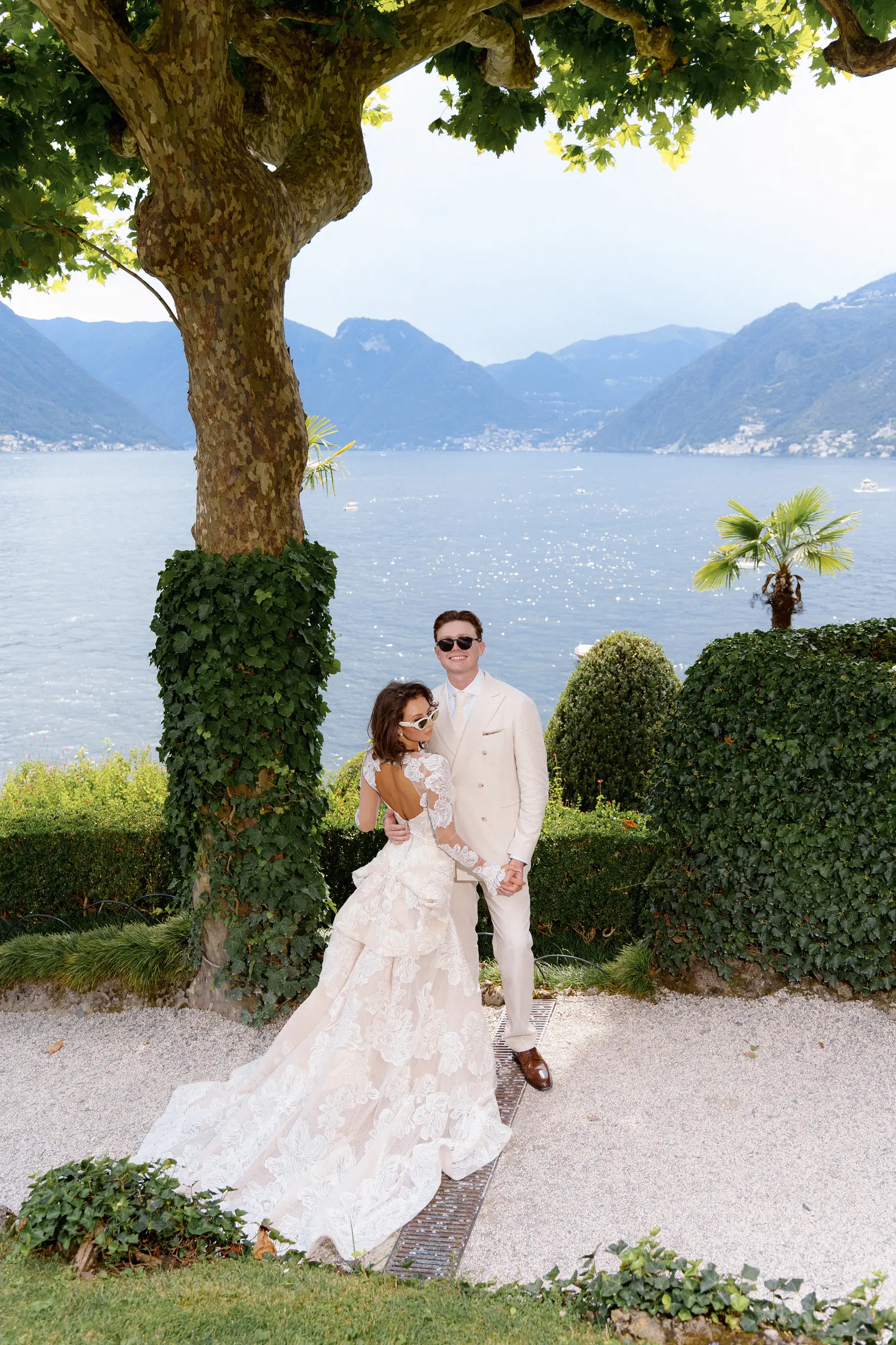 Rose and Hunter's Lake Como celebration, photograph 12