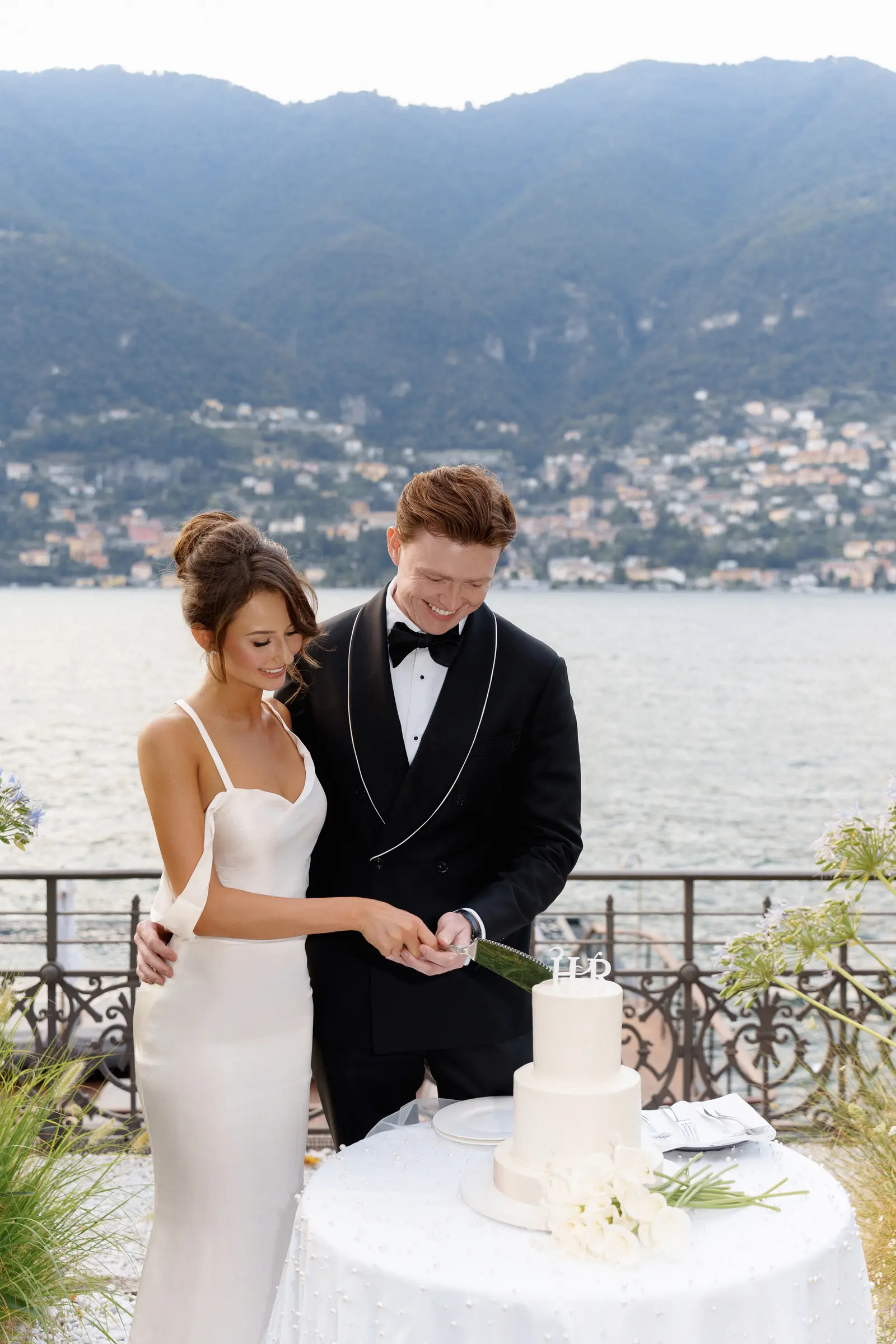 Rose and Hunter's Lake Como celebration, photograph 47