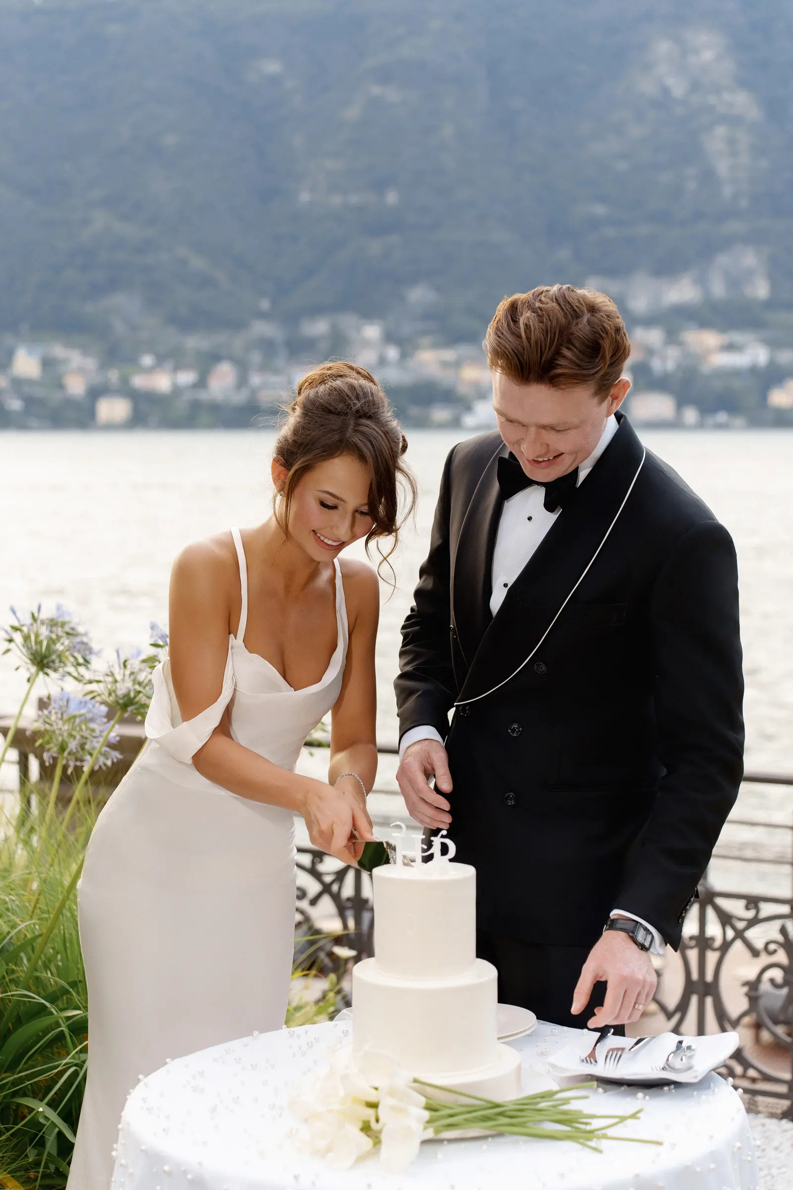 Rose and Hunter's Lake Como celebration, photograph 48