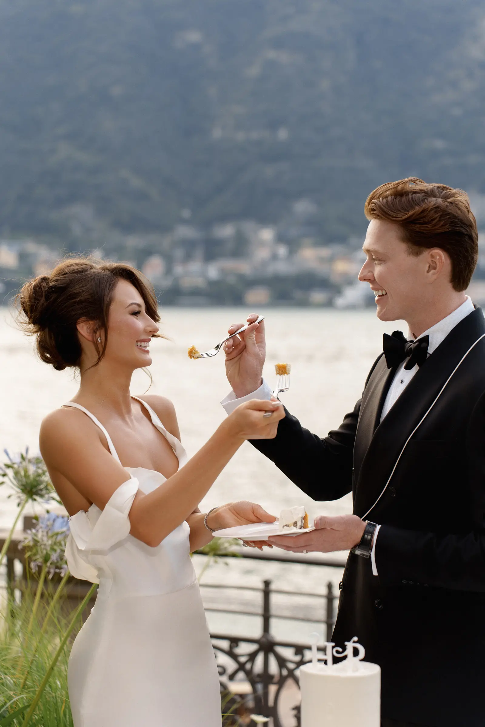 Rose and Hunter's Lake Como celebration, photograph 49