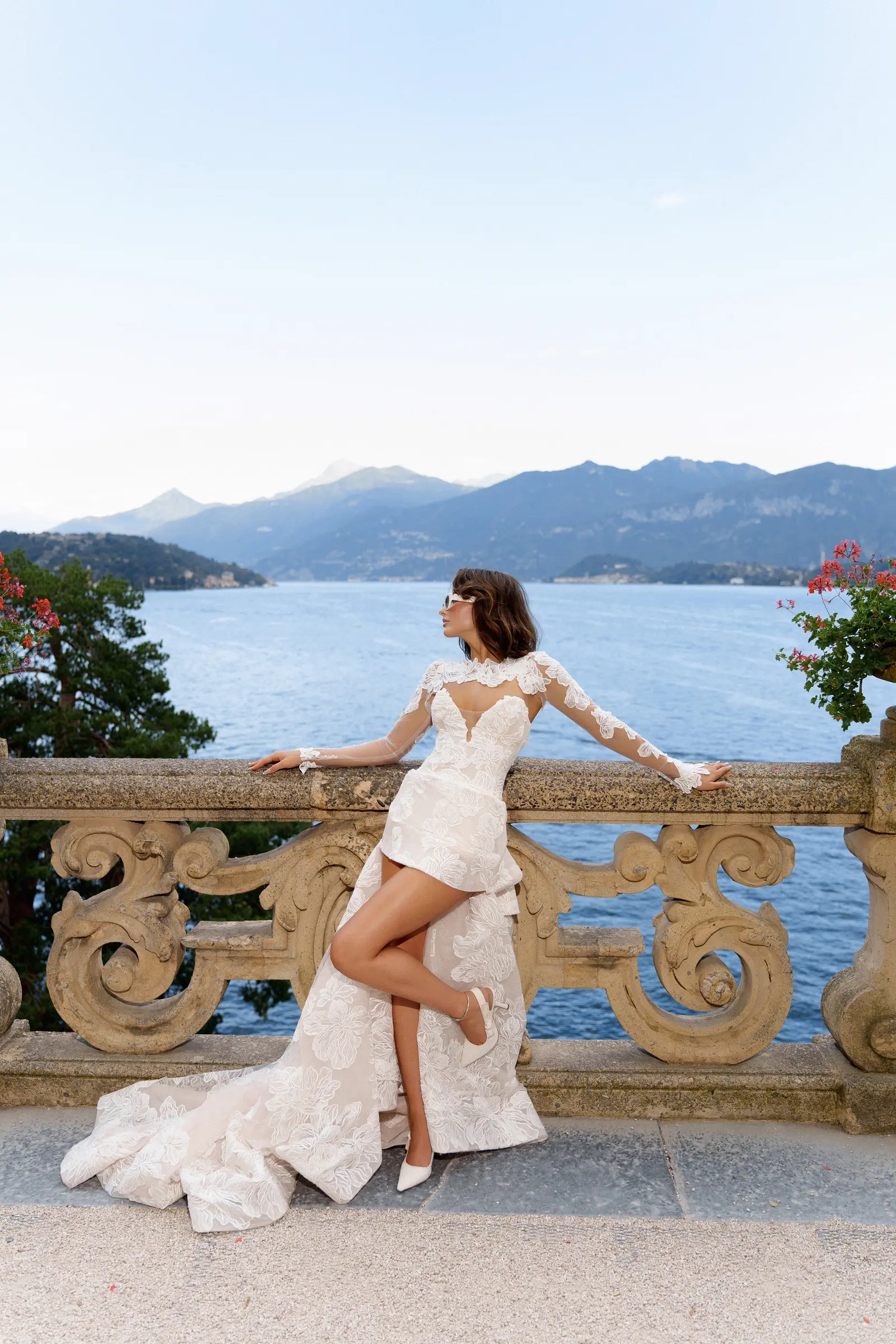 Rose and Hunter's Lake Como celebration, photograph 7