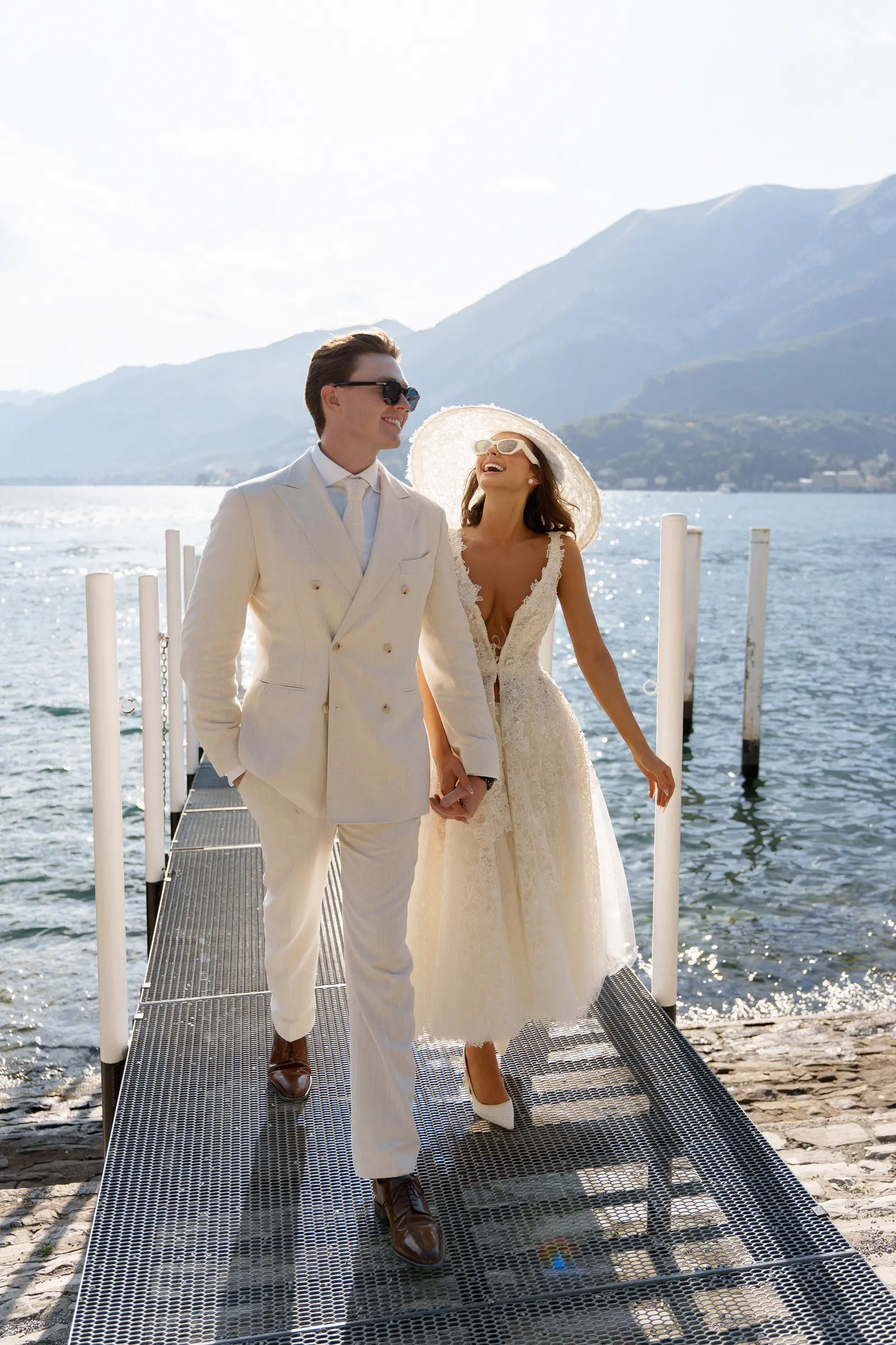 Rose and Hunter's Lake Como celebration, photograph 6