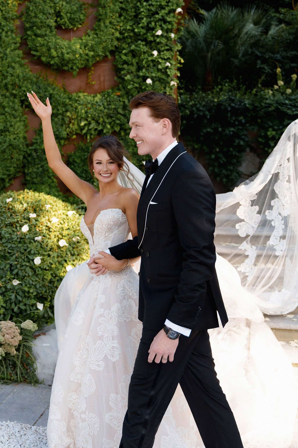 Guest portrait during a Lake Como wedding